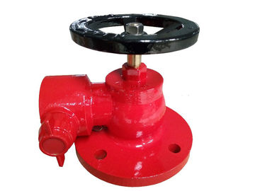 Right Angle Fire Hydrant Landing Valve Grey Cast Iron To BS 1452 Handwheel