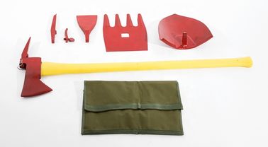 Fire Fighting Axe Mate Tools Kit 85cm Overall Length  Red Painted Color