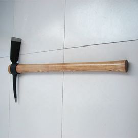 Forged Pickaxes Wooden Handle High Carbon Steel Axe Head Material