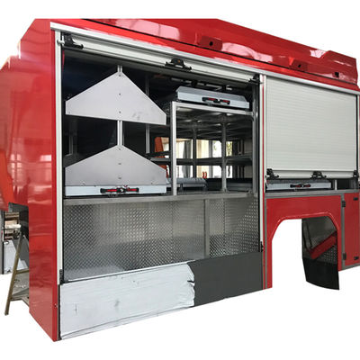 Fire Truck body fire engine compartment